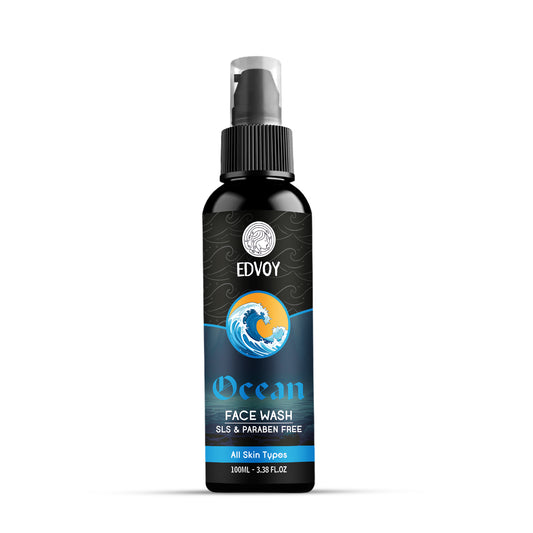 EDVOY Ocean  For Men And Women, Fights Acne & Pimple, Skin Brightening, All Skin Types Face Wash (100 ml)